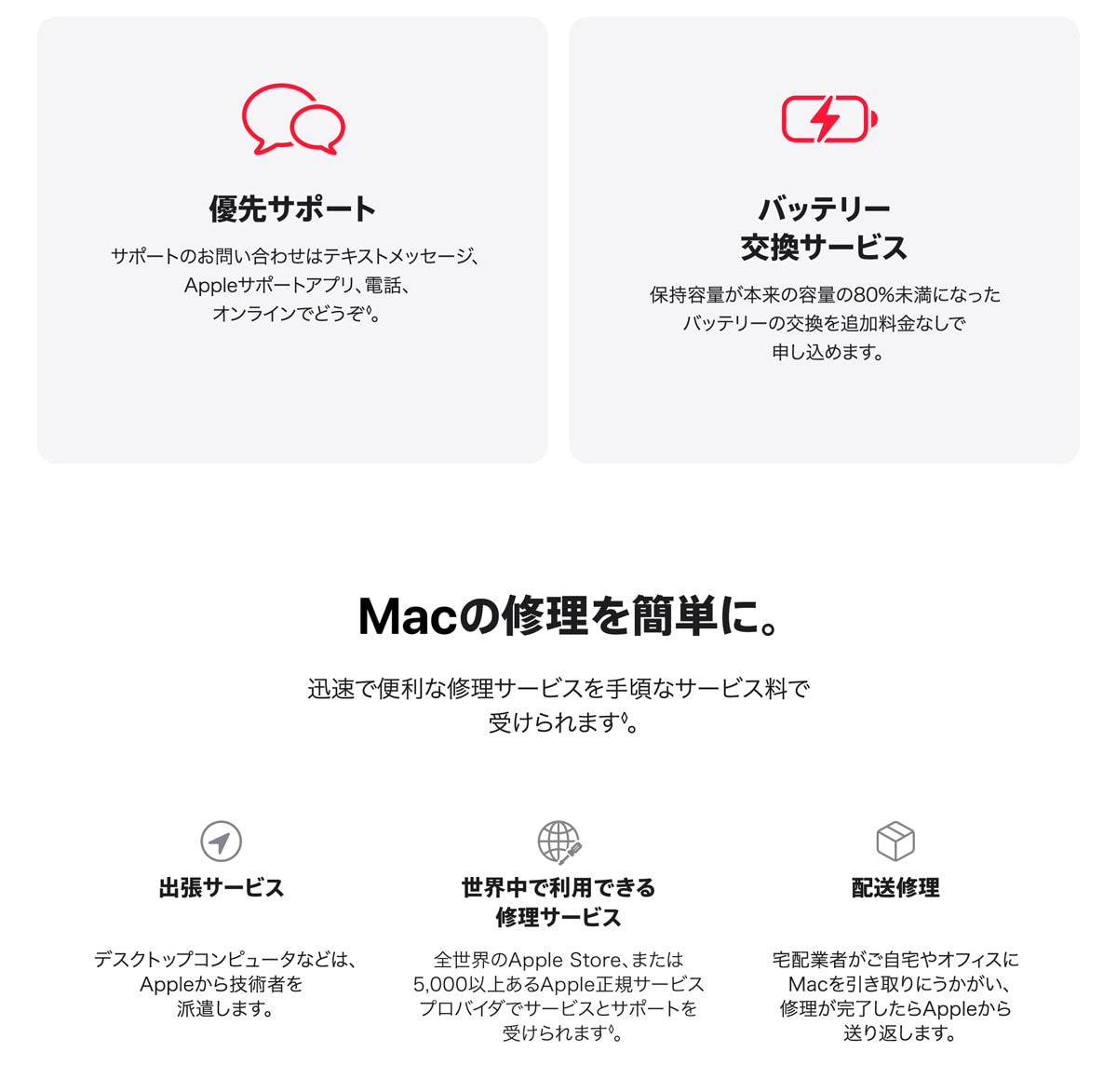 AppleCare�{ for mac