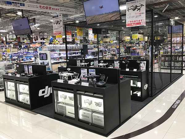 DJI ショップインショップ