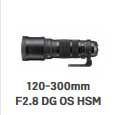 120-300mm F2.8 DG OS HSM