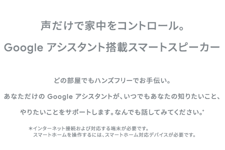 Google アシスタント | ビックカメラ