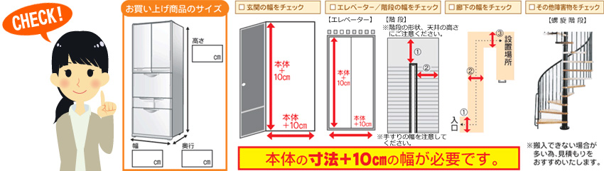 冷蔵庫のご購入～お届け・設置までの流れとお申し込み │ ビックカメラ.com