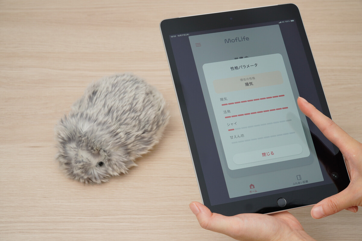 1か月育成レビュー！AIペットロボット“Moflin(モフリン)”は