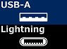 USB-A �� Lightning