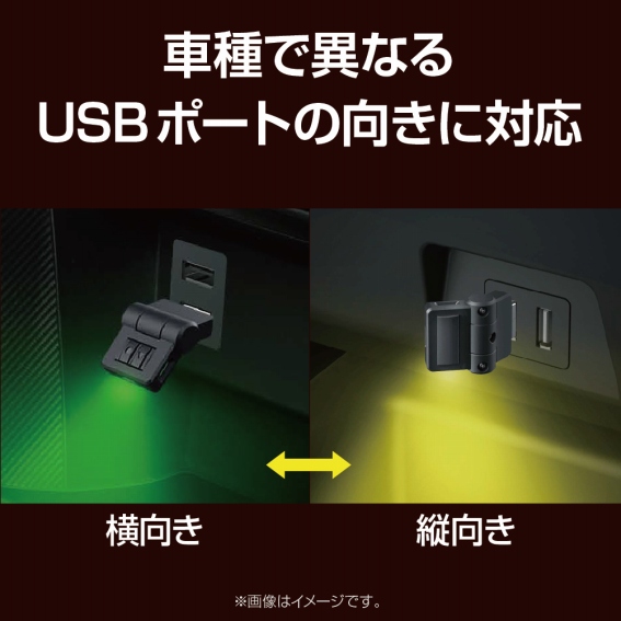 �Ԏ�ňقȂ�USB�|�[�g�̌����ɑΉ�