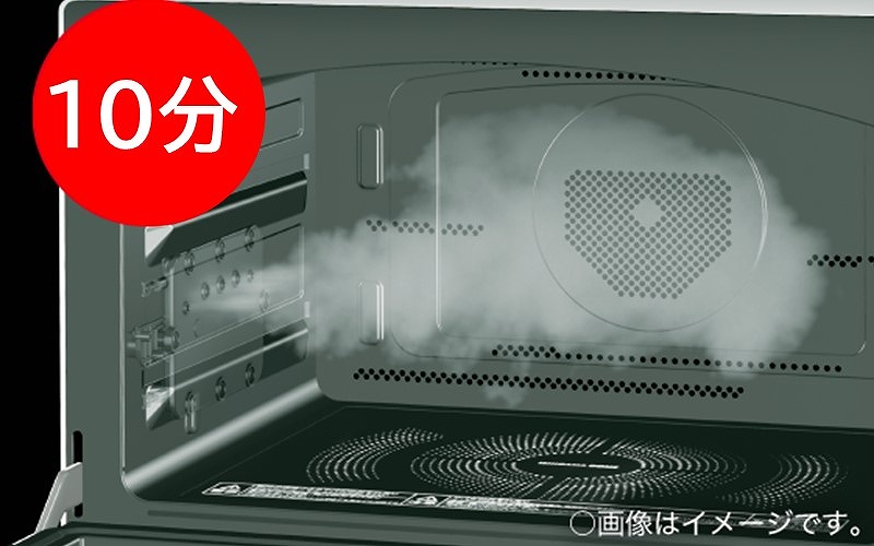 生活家電 電子レンジ/オーブン 過熱水蒸気オーブンレンジ 石窯ドーム グランブラック ER-XD3000-K 