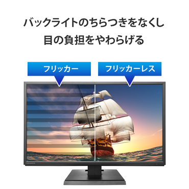 �o�b�N���C�g�̂�������Ȃ����A�ڂ̕��S�����炰��