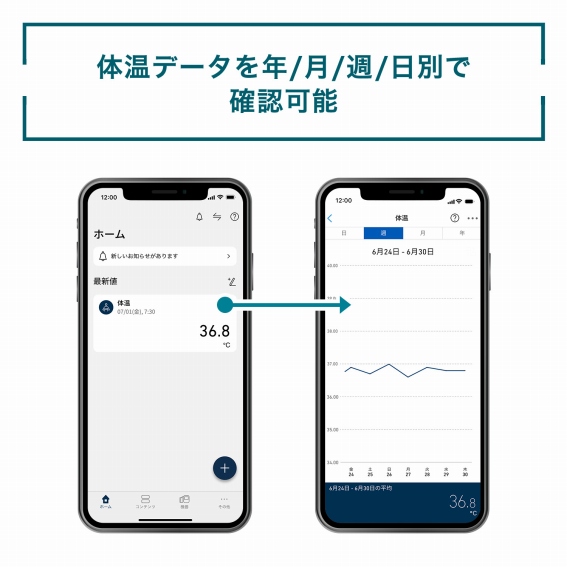 �̉��f�[�^��N/��/�T/���ʂŊm�F�\