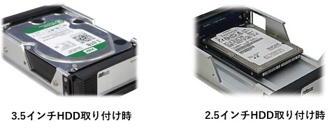 3.5�C���`HDD�A2.5�C���`HDD/SSD���Ή�