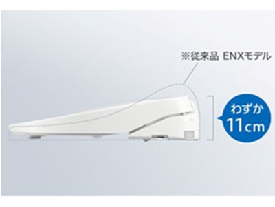 �ו��ɂ�����܂ŁA�f�U�C�����@�\���O��ǋy �����킸��11cm�̔��^���f���ŁA�ȃX�y�[�X�������B