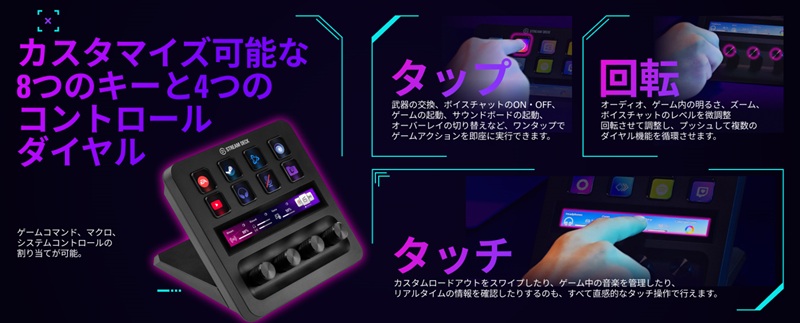 �J�X�^�}�C�Y�\��8�̃L�[��4�̃R���g���[���_�C����