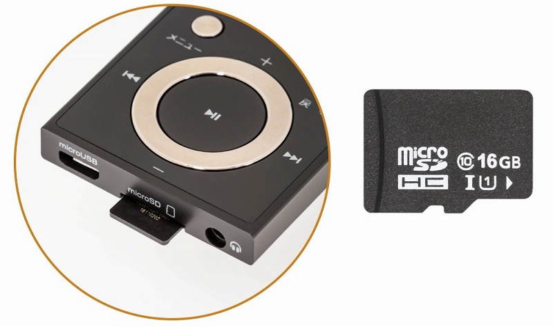 16GB�������[�����{microSD/microSDHC�i�`32GB�j�Ή�