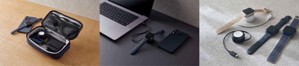 �����[�d�ɂ��Ή������A�P�[�u���������^�C�v��Apple Watch�[�d�p�P�[�u��