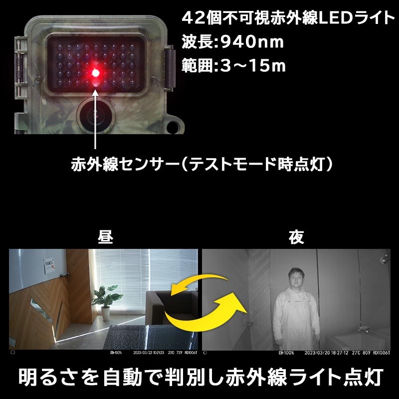 940nm�s���ԊO��LED42����