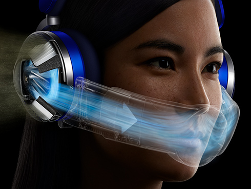 Dyson Zone ��C����w�b�h�z���@��ڐG�V�[���h