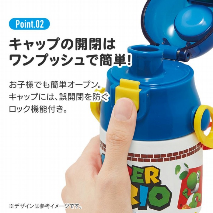 �L���b�v�̊J�̓����v�b�V���ŊȒP