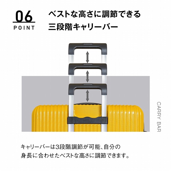 �y�T�X�y���V���� �L�����[�P�[�X TSA���b�N���ځz�x�X�g�ȍ����ɒ��߂ł���O�i�K�L�����[�o�[