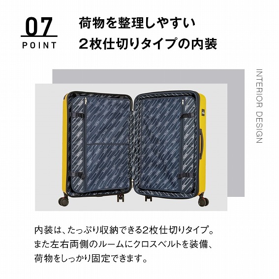 �y�T�X�y���V���� �L�����[�P�[�X TSA���b�N���ځz�ו��𐮗����₷�� 2���d�؂�^�C�v�̓���