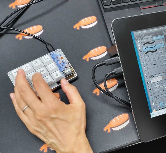 �C���X�g���[�^�[�����̕Ў�f�o�C�X