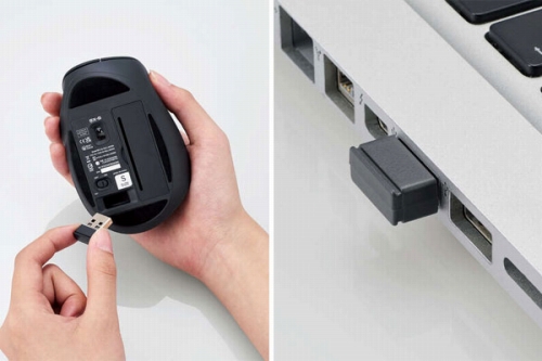 USB-A �|�[�g�ɐڑ��ł��郌�V�[�o�[���t��