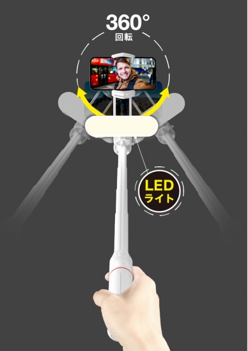 �o�b�N���C�g�⎩�B��p���C�g�Ɏg�p�ł���LED���C�g�𓋍�