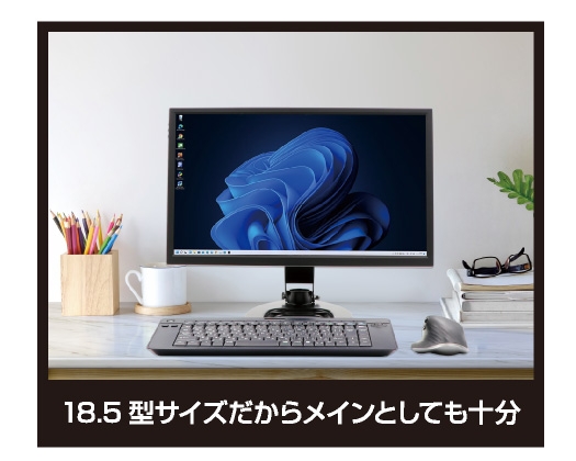 18.5�^�T�C�Y�����烁�C���Ƃ��Ă��\��