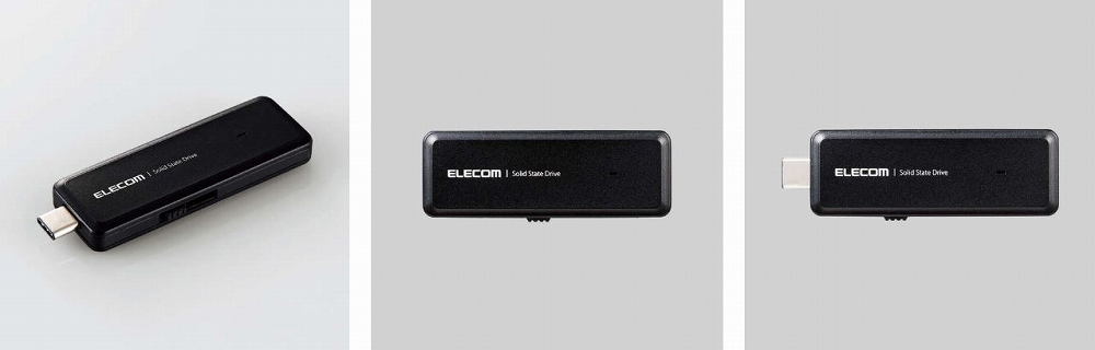 �X���C�h�R�l�N�^�[���̗p����USB 10Gbps(USB3.2(Gen2))�O�t���|�[�^�u��SSD