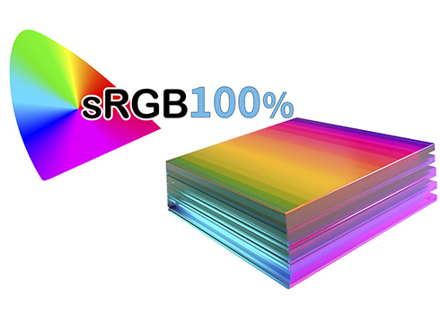 sRGB 100%