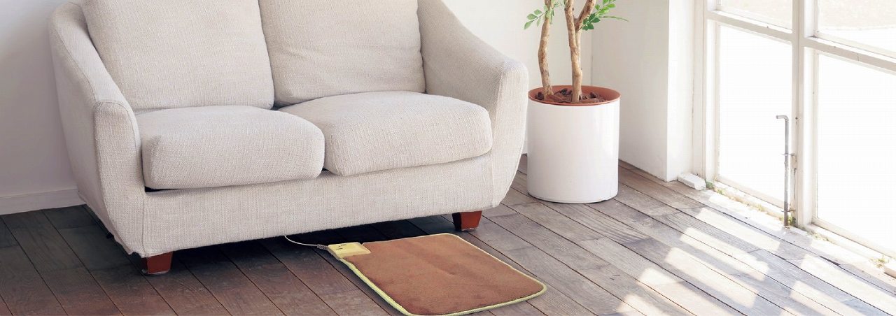 �����Ƃ̗₦�΍�Ɂ@��l�p�z�b�g�N�b�V�����@�d�C�~�j�}�b�g�m55&times;55cm�nYC-MK55Y