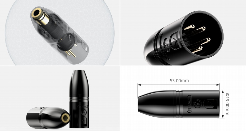 �����z���̐≏�A�����b�L�s���̗p�̋����V�F��XLR�R�l�N�^�[�ɂ�鍂�i�ʂȐM���`���ƍ��M����������