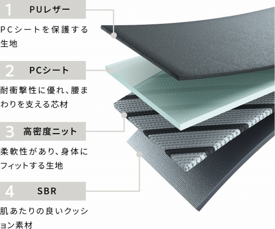 4�w�\���̔w�ʃp�b�h