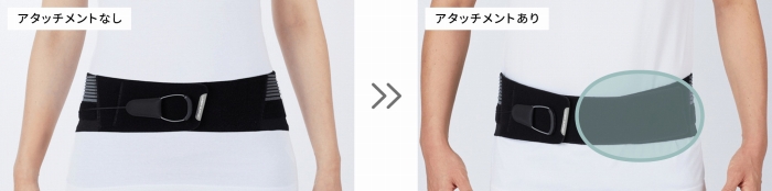 �A�^�b�`�����g�ŃE�G�X�g�ő�110cm�܂őΉ�