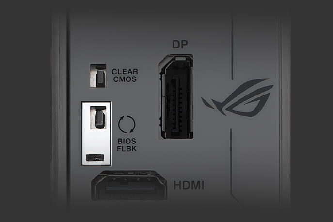 CLEAR CMOS & BIOS FLASHBACK