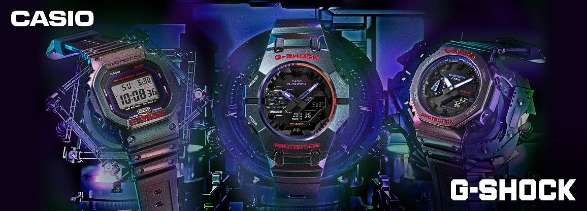 �R���s���[�^�Q�[���̃o�[�`�����Ȑ��E���e�[�}�ɂ���G-SHOCK