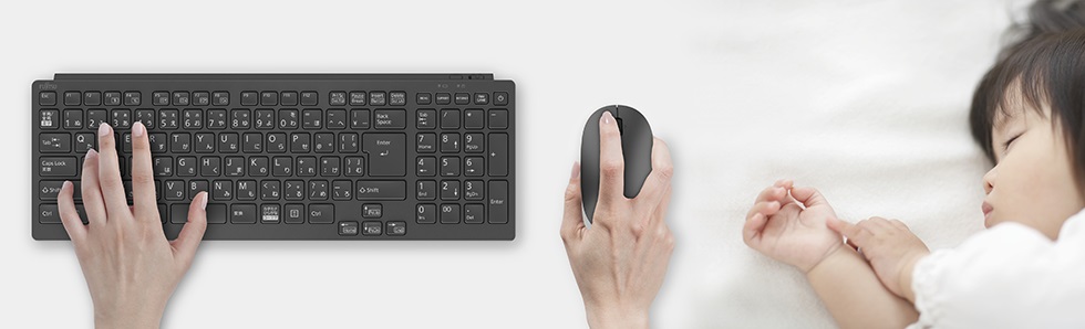 �É��}�E�X�ƃL�[�{�[�h