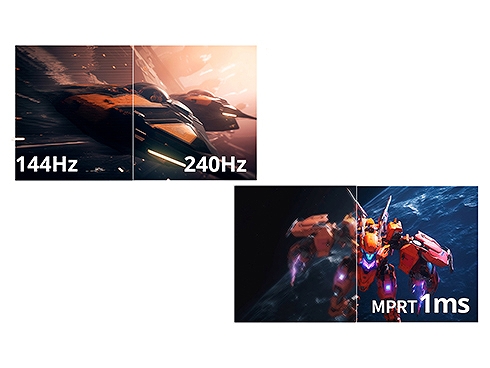 240Hz�������t���b�V�����[�g�Ή�