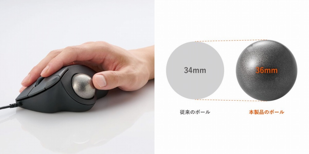 36mm��^�{�[���̗p