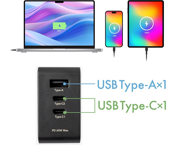 �m�[�gPC���[�d���Ȃ���A�X�}�[�g�t�H�����[�d�ł��鍂�o�̓��f��