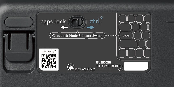 Caps Lock�@�\�������X�C�b�`