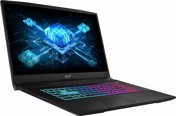 MSI Katana 17 B13V �Q�[�~���O�m�[�g�p�\�R�� �n�C�u���b�h�E�A�[�L�e�N�`���̗pCPU