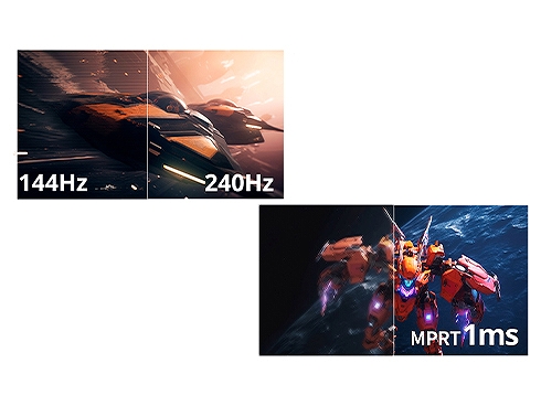 240Hz�������t���b�V�����[�g�Ή�