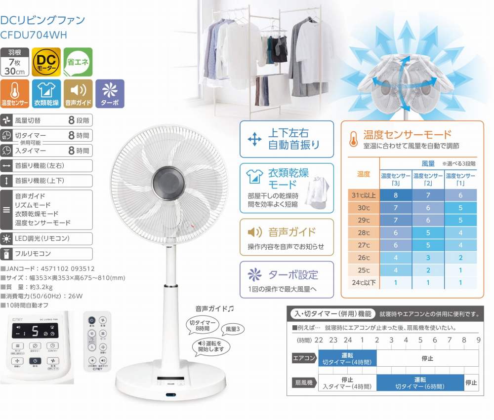 DC���r���O�t�@���@CFDU704WH