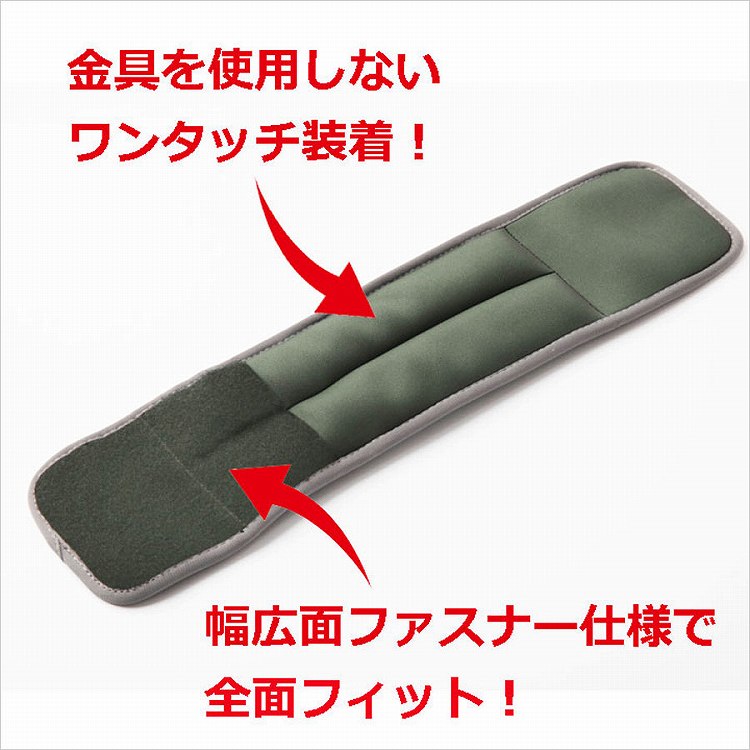 ���ߍ��݃x���g���g�p���Ȃ��̂ŁA�x���g�̎C��̒ɂ݂Ȃ��I