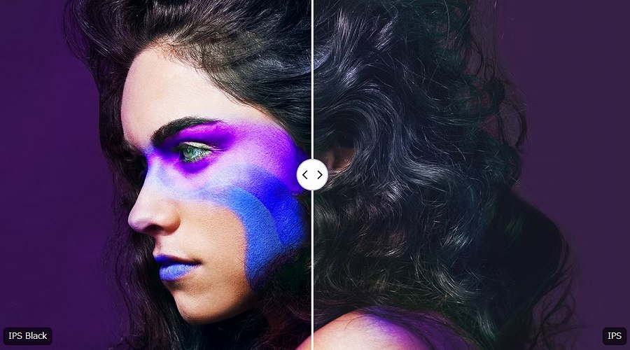 �ƊE����������f�U�C�i�[���j�^�[�u�����h�wIPS Black�Ŏ�������2000:1�̍��R���g���X�g��x