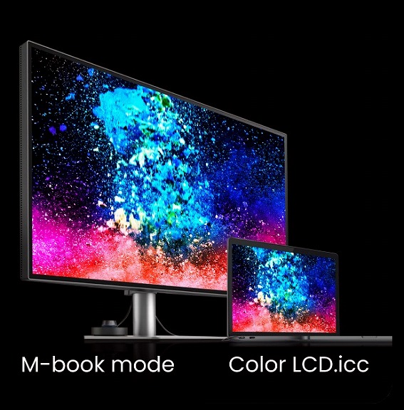 �����N���b�N��Mac�f�o�C�X�̐F�𓯊�