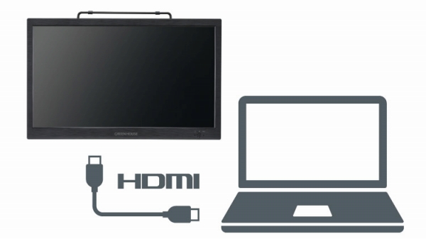 �m�[�gPC�ƂȂ��Ńf���A�����j�^�[�ɂ��ł���