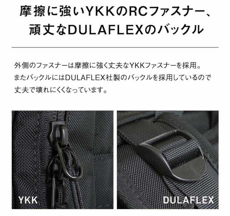 ���C�ɋ���YKK��RC�t�@�X�i�[�A����DULAFLEX�̃o�b�N��