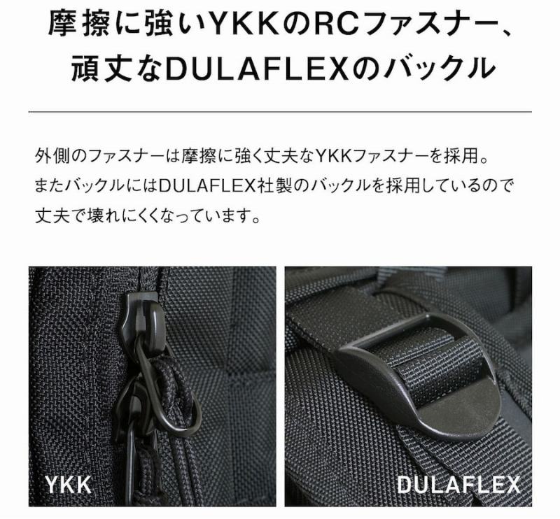 ���C�ɋ���YKK��RC�t�@�X�i�[�A����DULAFLEX�̃o�b�N��