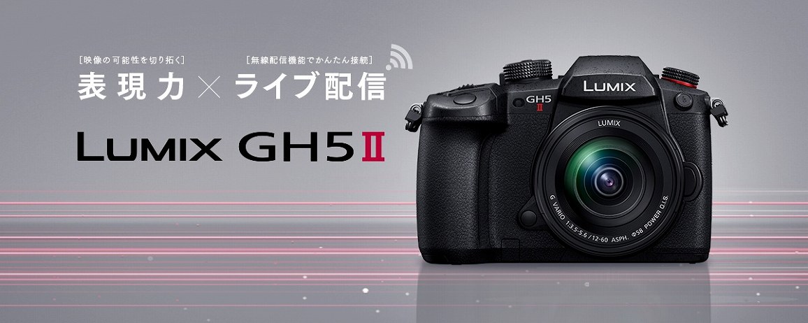 �p�i�\�j�b�N LUMIX GH5 II �~���[���X���J����