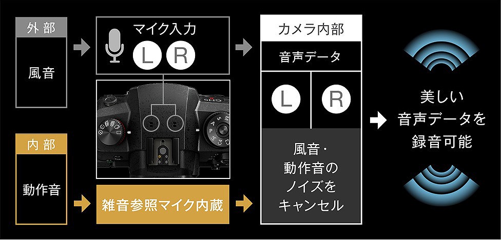 �p�i�\�j�b�N LUMIX GH5 II �~���[���X���J���� �G���Q�ƃ}�C�N�����