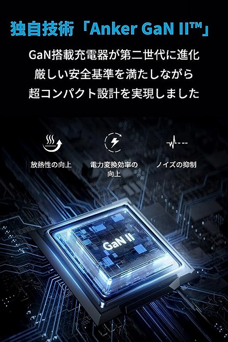 �Ǝ��Z�p�uAnker GaN2�v